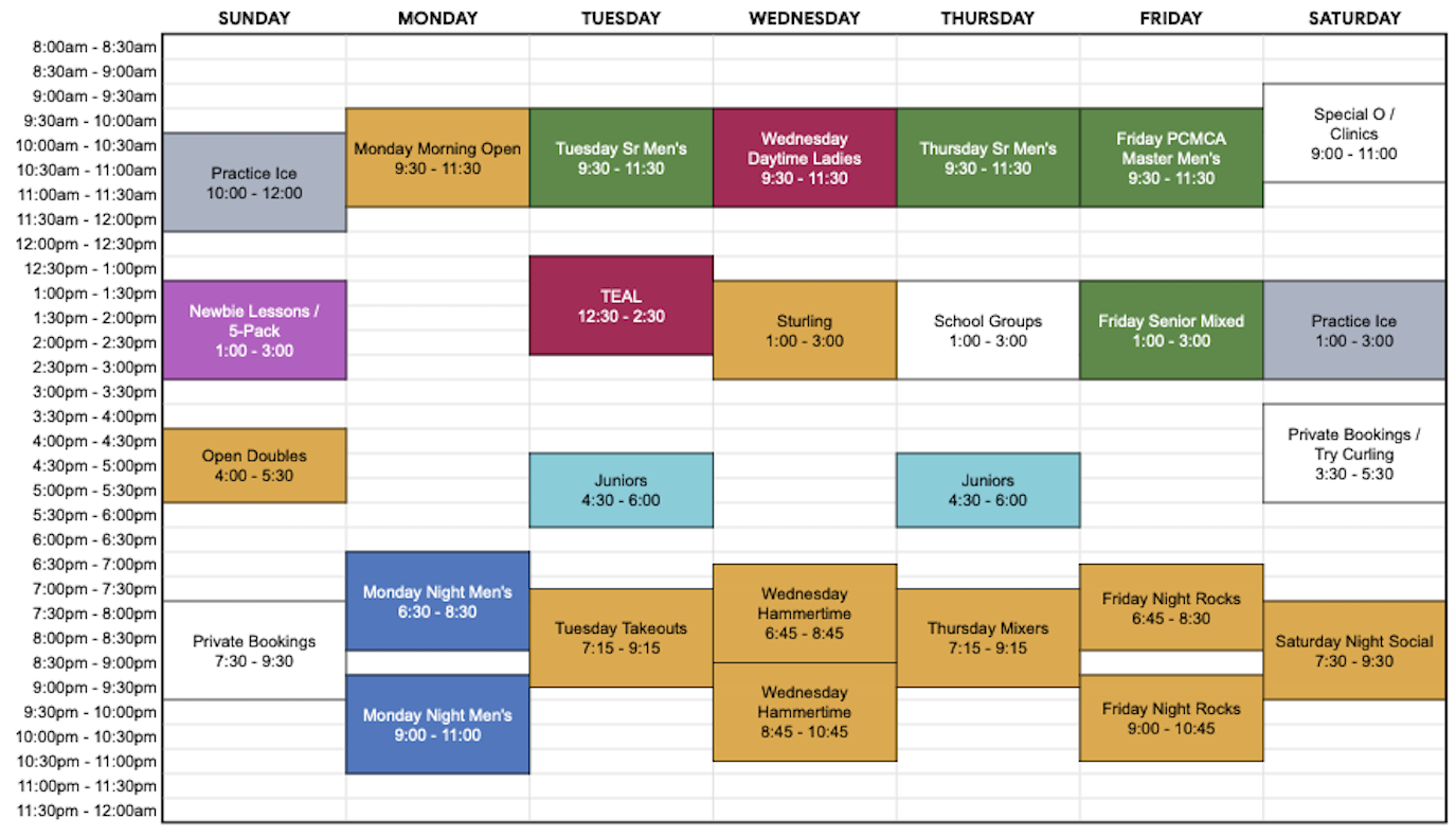 2026-27 Ice Schedule